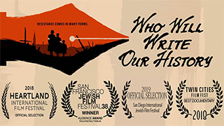 Who Will Write Our History
